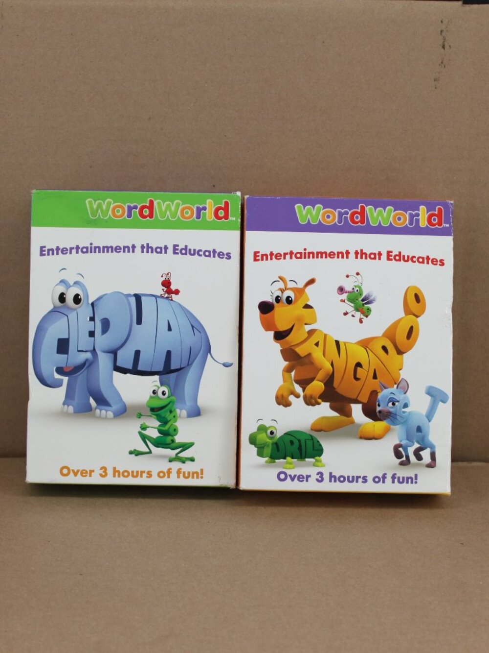 WordWorld - Entertainment That Educates 6 Dvd Over 6 Hours Of Fun